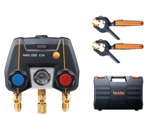 Testo 550i application controlled digital refrigerant meter weight-595g Resolution-0.01 bar