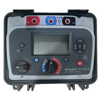 MEGGER S1-568/S1-1068/S1-1568 Digital Megohmmeter for Insulation Resistance Measurement Measurement Range 5-15M