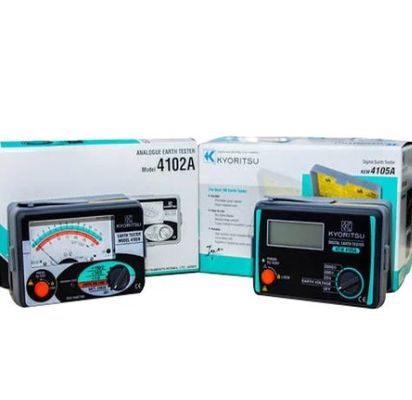 Kyoritsu 4105A Digital Earth Tester Resistance Meter Kyoritsu KEW 4105a Stock