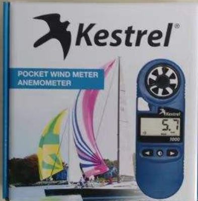 Kestrel 1000 Pocket Wind Meter/Anemometer with Reflective LCD 1-Second Updates Auto Shutdown Blue