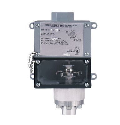 Dwyer 1005W-B3-D,1006W-B3-D,1007W-B3-D Weatherproof Pressure Switch