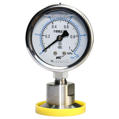 Stainless Steel Delta Pressure Gauge for Operating Temperature 0-60°C