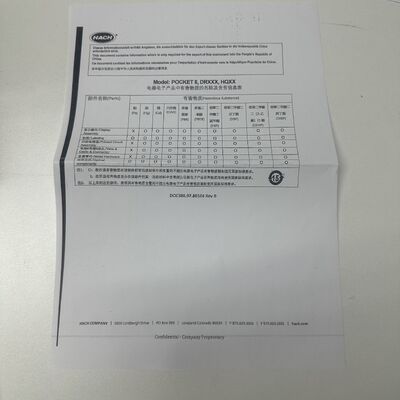 Hach DR900 Portable Colorimeter with 90 Colorimetric Parameters for Rugged and Waterproof Water Testing in Compact and Lightweight Design