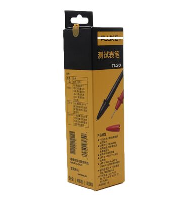 Fluke TL30 High Accuracy Test Lead Set with Durable ABS Material and 1 Year Warranty