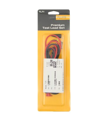 Fluke TL30 High Accuracy Test Lead Set with Durable ABS Material and 1 Year Warranty