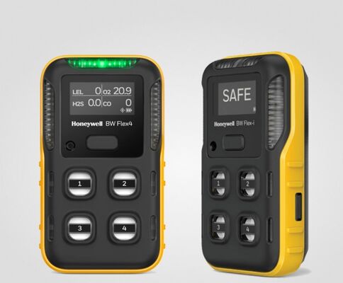 Honeywell BW Flex Portable Multi-Gas Monitor for LEL O2 CO2 SO Detection