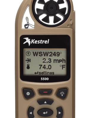 Kestrel 5500 Weather Meter，provides the same trusted accuracy, reliability, and usability as the original Kestrel 4500