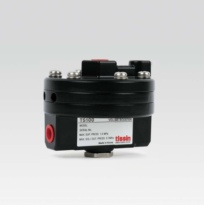 TS100 Control Valve Volume Booster 0.4-0.7MPa Pneumatic Valve Positioner