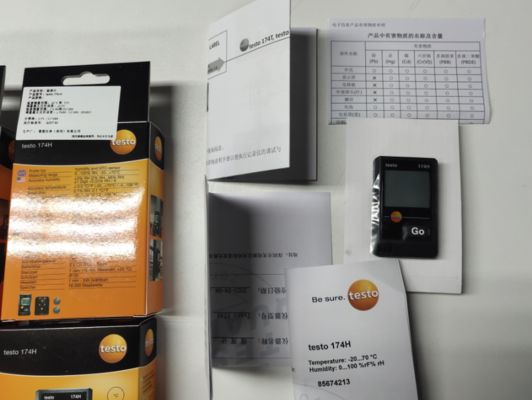 Testo 174H Digital Temperature And Humidity Mini Data Logger Order-Nr. 0572 6560 Testo174H Data Logger