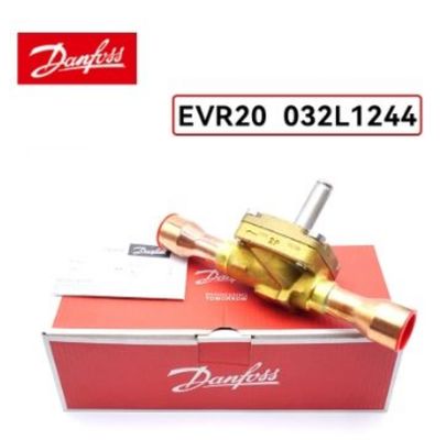 Danfoss EVR 20 Solenoid Valve 1/4 in 655 psig Brass Body