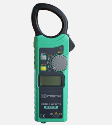Kyoritsu 2200 AC 디지털 클램프 미터 AC/DC/Ω 1000A KEW 2200 재고