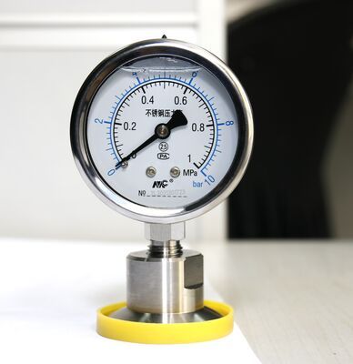 Stainless Steel Delta Pressure Gauge for Operating Temperature 0-60°C