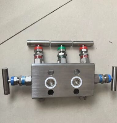 Rosemount Style 0305 5-Valve Manifold Block | 3051 Series Compatible Integral Manifold | SS 316 Instrument Valve Group