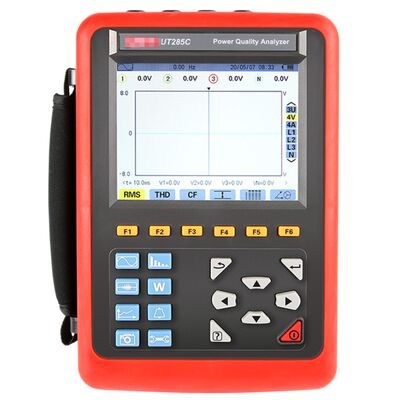UT285C UNI-T USB 인터페이스/PC 소프트웨어와 함께 3단계 전력 품질 분석기