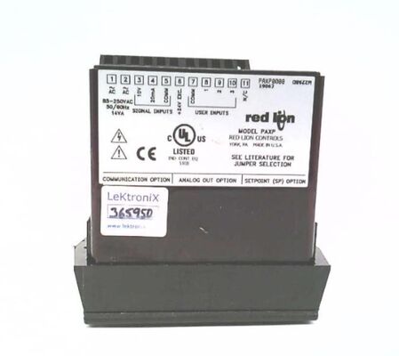 Red Lion은 PAXP0000 5자리 디스플레이 프로그래밍 가능 기능 키 CE 승인 프로세스 입력 측정기를 제어합니다.