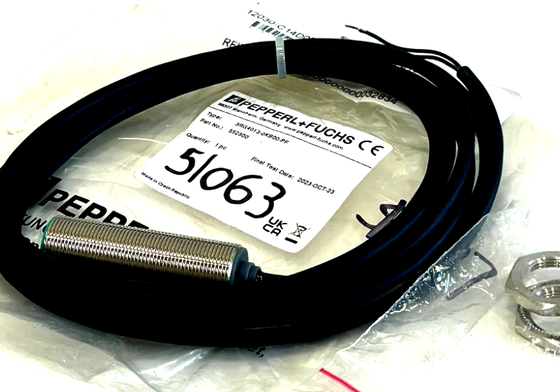 Pepperl + Fuchs Inductive Sensor 3RG40 Series with 4.5-5.5mm Range and M18 x 1 Threaded Mounting SPST-NO Switching