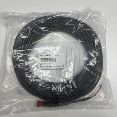 METTLER TOLEDO 52300204 Rev B AK9 Cable for pH ORP with 20 meters Length