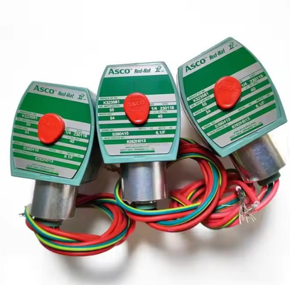 ASCO Pneumatic Solenoid EF8320G174 & EF8321G002 220V 1-Year Warranty Spot Inventory Operated EF8321G002